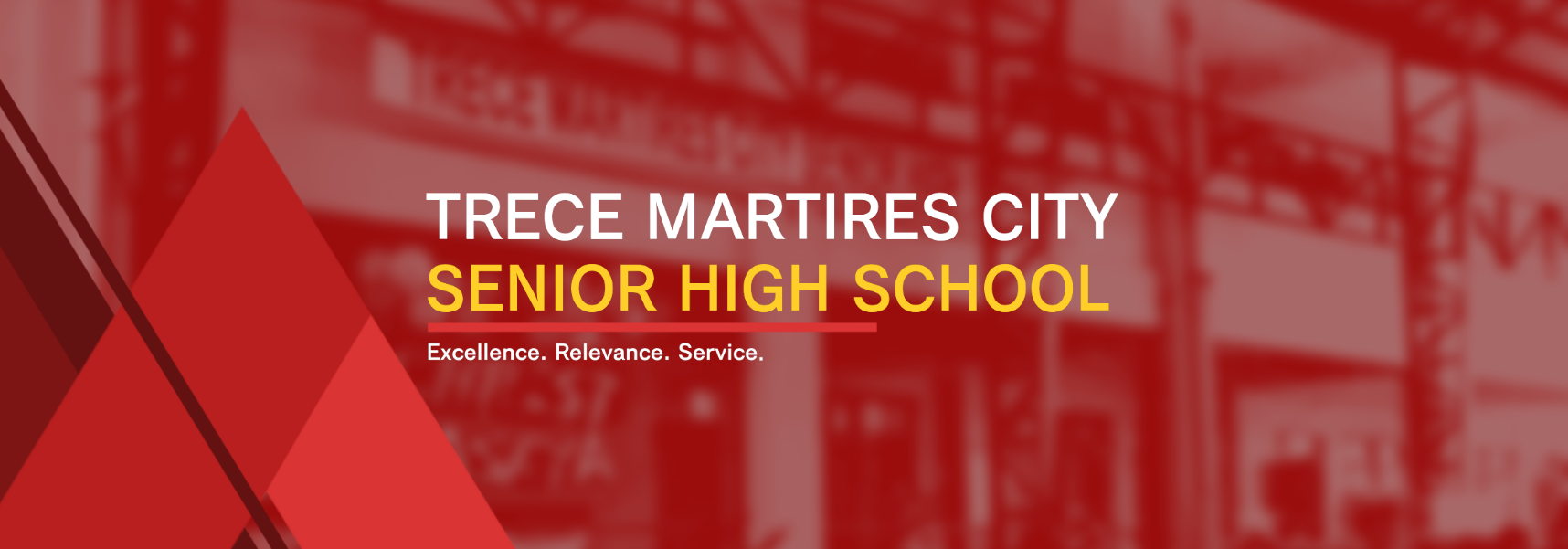 Trece Martires City Senior High School campus view
